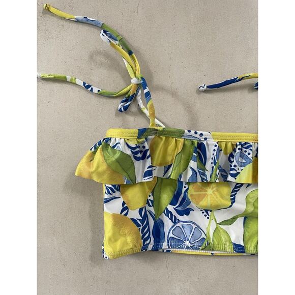 Kiddy Flowers Swim Bikini Bottom Ruffled Positano Kenny Flowers - Picture 3 of 7